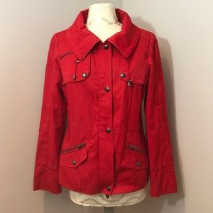 red jacket guess